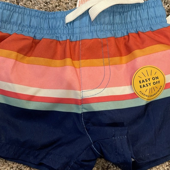 NWT Bundle of infant swim trunks 0-3 month AND 3-6M - Picture 6 of 10